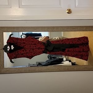 Womens size 10 signature by robbiebee red dress